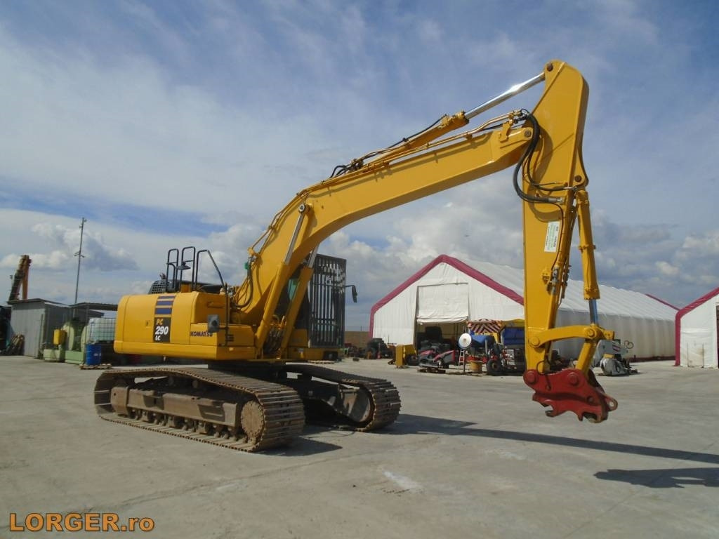 Komatsu PC 290 LC-10 - Lánctalpas kotró: 4 kép. Komatsu PC 290 LC-10 - Lánctalpas kotró: 4 kép.
