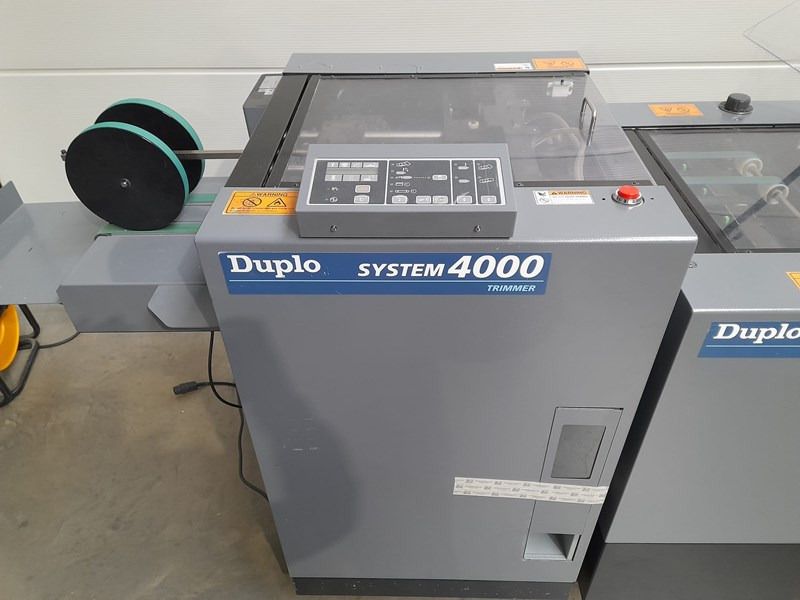 Duplo System 4000 - Nyomdagép: 5 kép. Duplo System 4000 - Nyomdagép: 5 kép.
