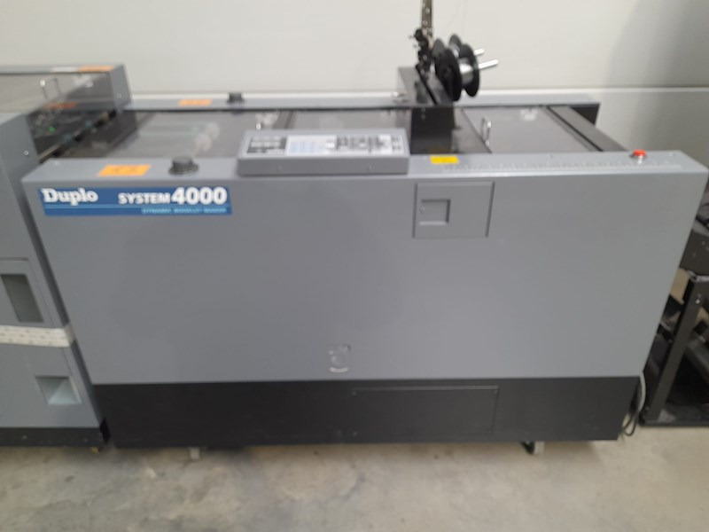Duplo System 4000 - Nyomdagép: 4 kép. Duplo System 4000 - Nyomdagép: 4 kép.