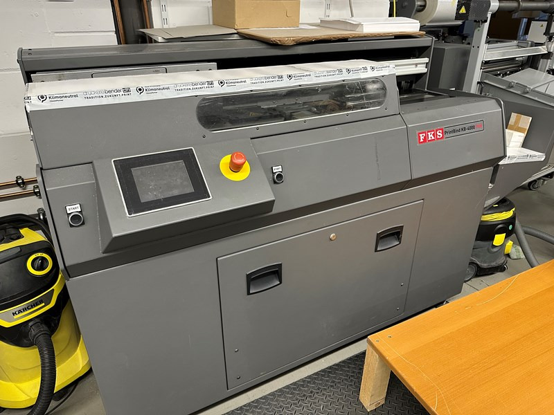 FKS KB-4000 PUR - Spirálozógép: 1 kép. FKS KB-4000 PUR - Spirálozógép: 1 kép.