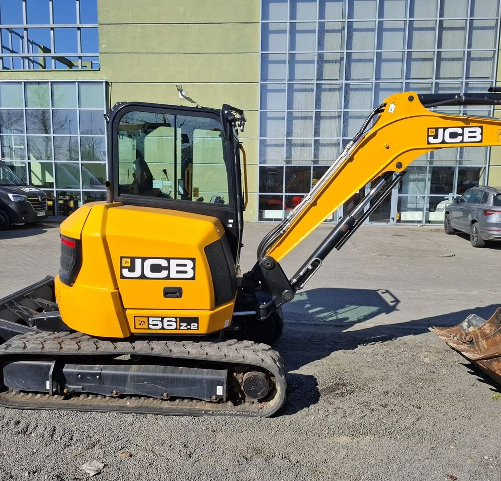 JCB 56Z-2 - Minikotró: 2 kép. JCB 56Z-2 - Minikotró: 2 kép.
