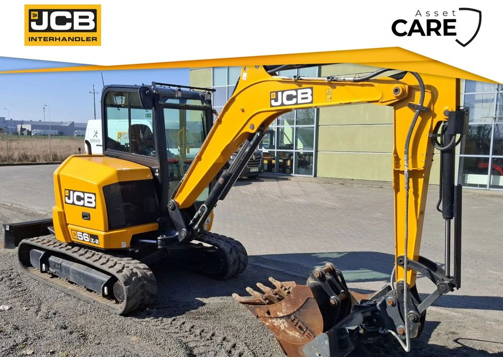 JCB 56Z-2 - Minikotró: 1 kép. JCB 56Z-2 - Minikotró: 1 kép.