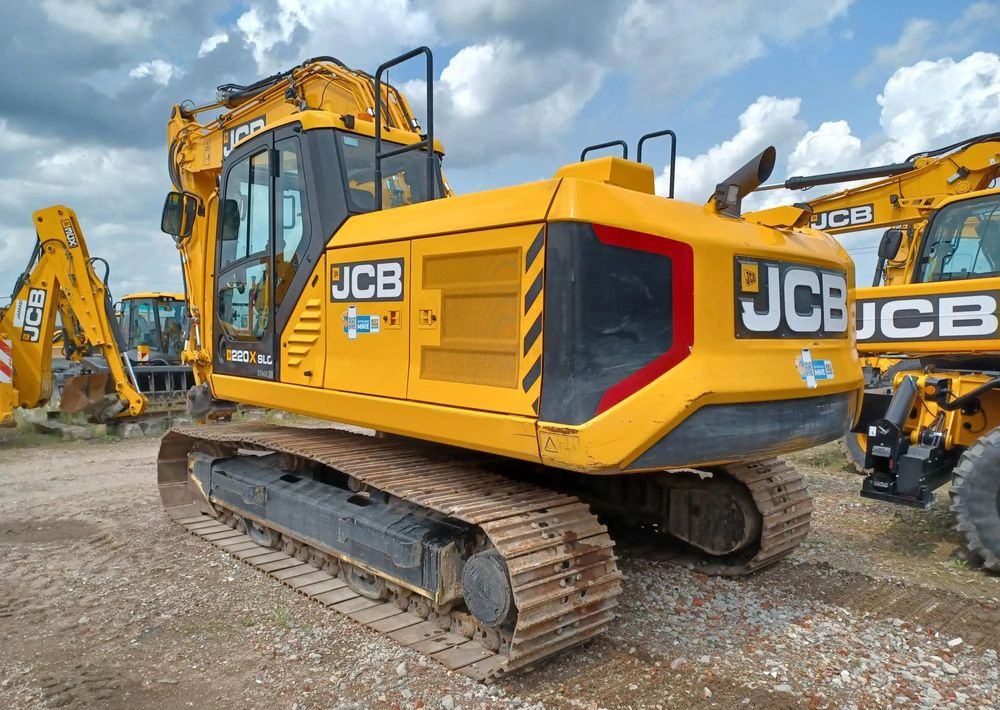 JCB JS 220X - Lánctalpas kotró: 5 kép. JCB JS 220X - Lánctalpas kotró: 5 kép.