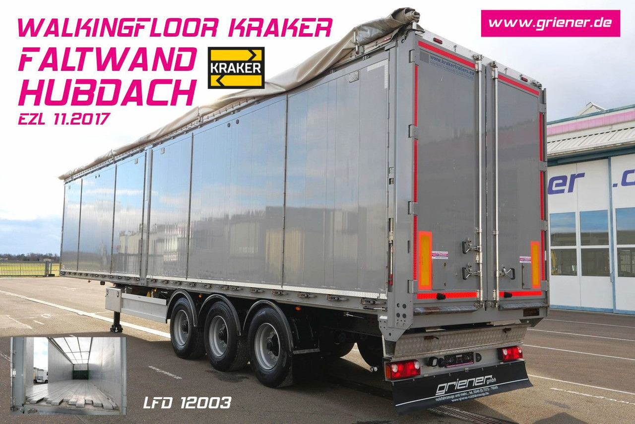 Kraker CF-Z / 10 mm / 89 m³ / seitliche türen FALTWAND - Félpótkocsi öönkihordós: 1 kép. Kraker CF-Z / 10 mm / 89 m³ / seitliche türen FALTWAND - Félpótkocsi öönkihordós: 1 kép.