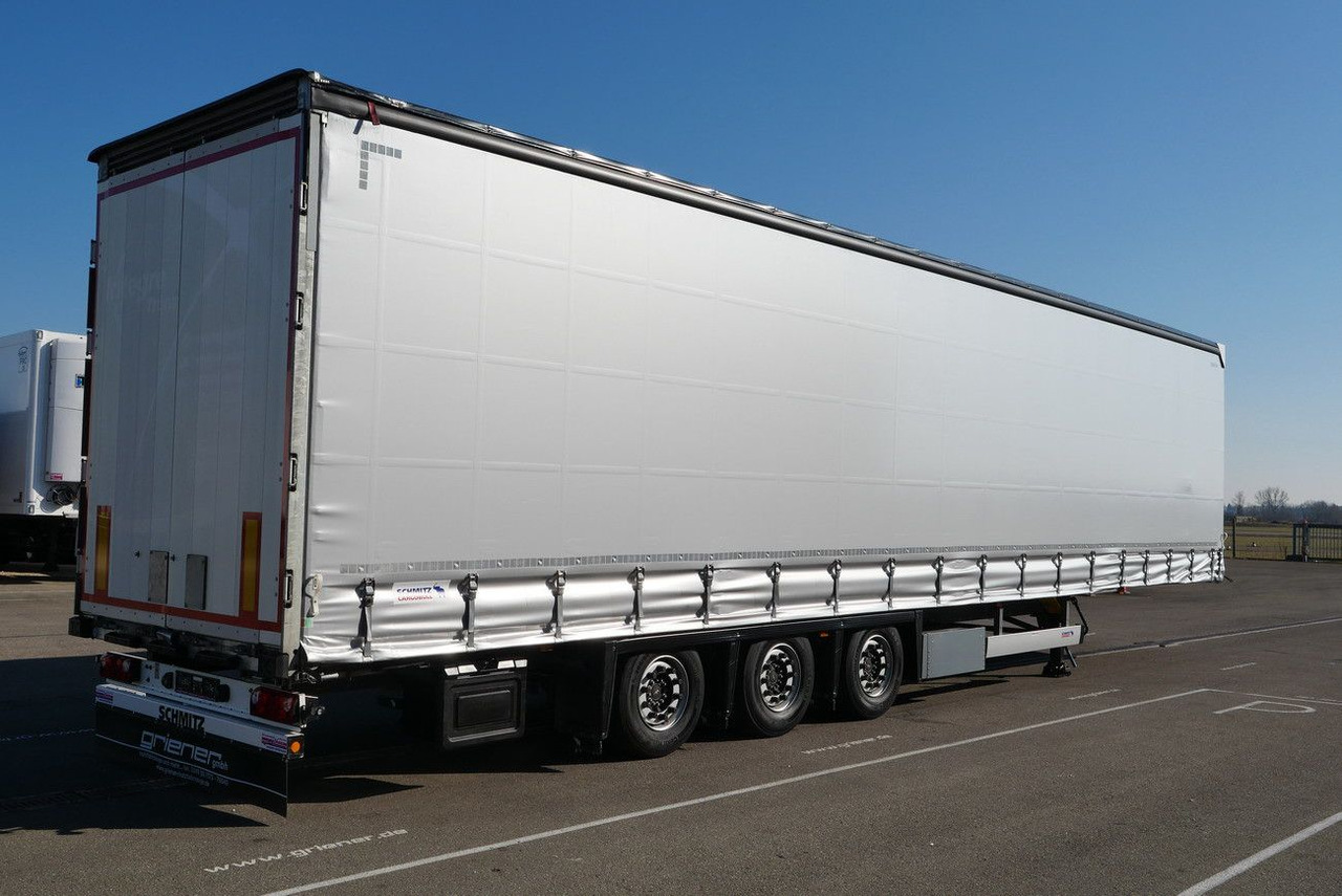 Schmitz Cargobull SCS 24 /MEGA VARIOS LASI 12642 XL /2,75 -3,05 m - Ponyvás félpótkocsi: 2 kép. Schmitz Cargobull SCS 24 /MEGA VARIOS LASI 12642 XL /2,75 -3,05 m - Ponyvás félpótkocsi: 2 kép.