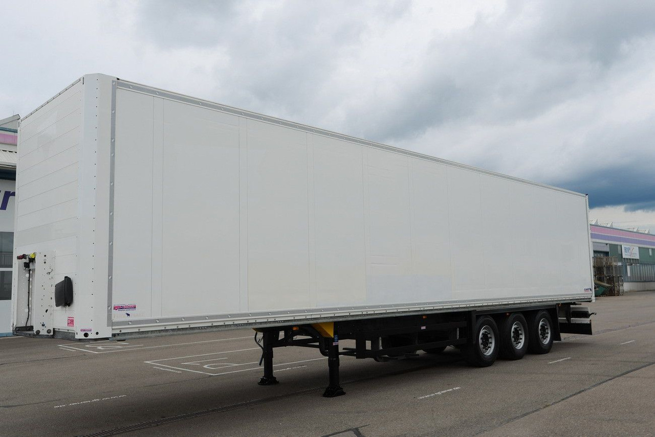 Schmitz Cargobull SKO 24/DOPPELSTOCK/ZURRLEISTE /ZURRINGE - Félpótkocsi dobozos: 4 kép. Schmitz Cargobull SKO 24/DOPPELSTOCK/ZURRLEISTE /ZURRINGE - Félpótkocsi dobozos: 4 kép.