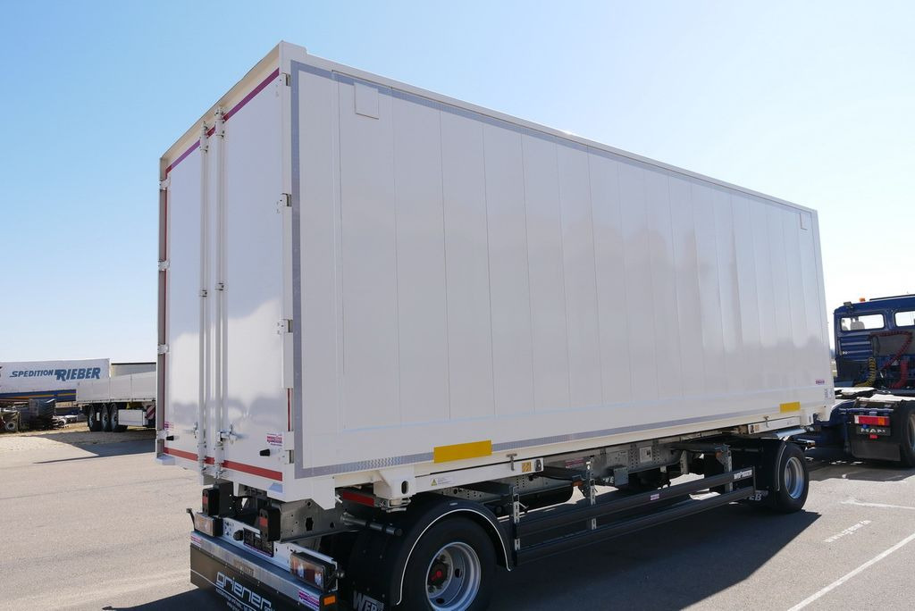 Schmitz Cargobull WKSTG 7,45 /STAHLKOFFER / TEXTIL / DOPPELSTOCK - Pótkocsi dobozos: 4 kép. Schmitz Cargobull WKSTG 7,45 /STAHLKOFFER / TEXTIL / DOPPELSTOCK - Pótkocsi dobozos: 4 kép.