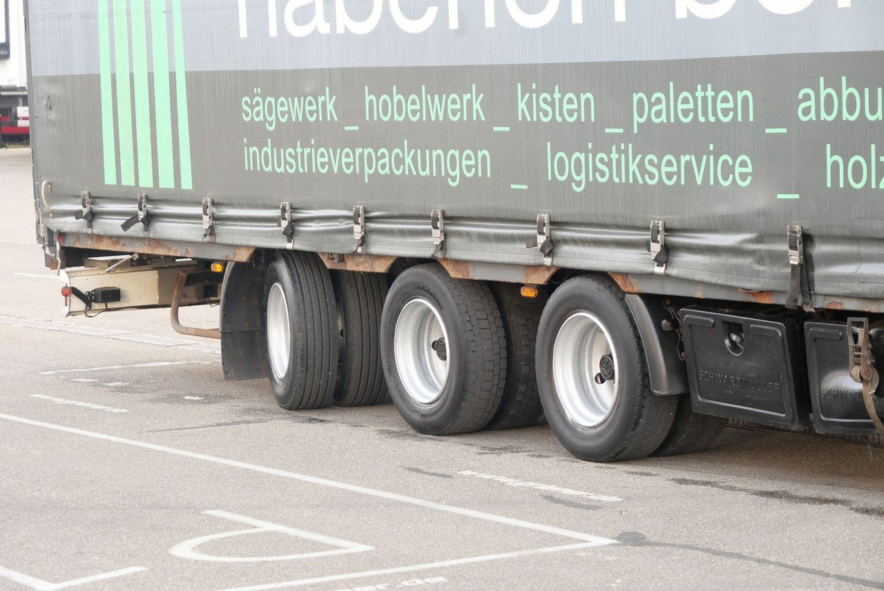 Schwarzmüller JUMBO GARDINE SCHWANENHALS LENKACHSE BPW - Ponyvás félpótkocsi: 5 kép. Schwarzmüller JUMBO GARDINE SCHWANENHALS LENKACHSE BPW - Ponyvás félpótkocsi: 5 kép.