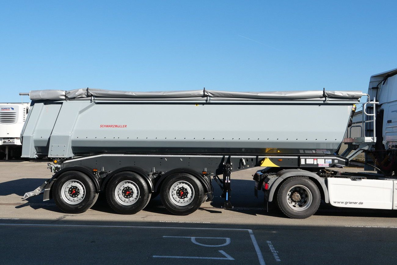 Schwarzmüller K -SERIE / ALUMULDE /STAHLEINLAGE 5430 kg /25m³ - Félpótkocsi billenőplatós: 5 kép. Schwarzmüller K -SERIE / ALUMULDE /STAHLEINLAGE 5430 kg /25m³ - Félpótkocsi billenőplatós: 5 kép.