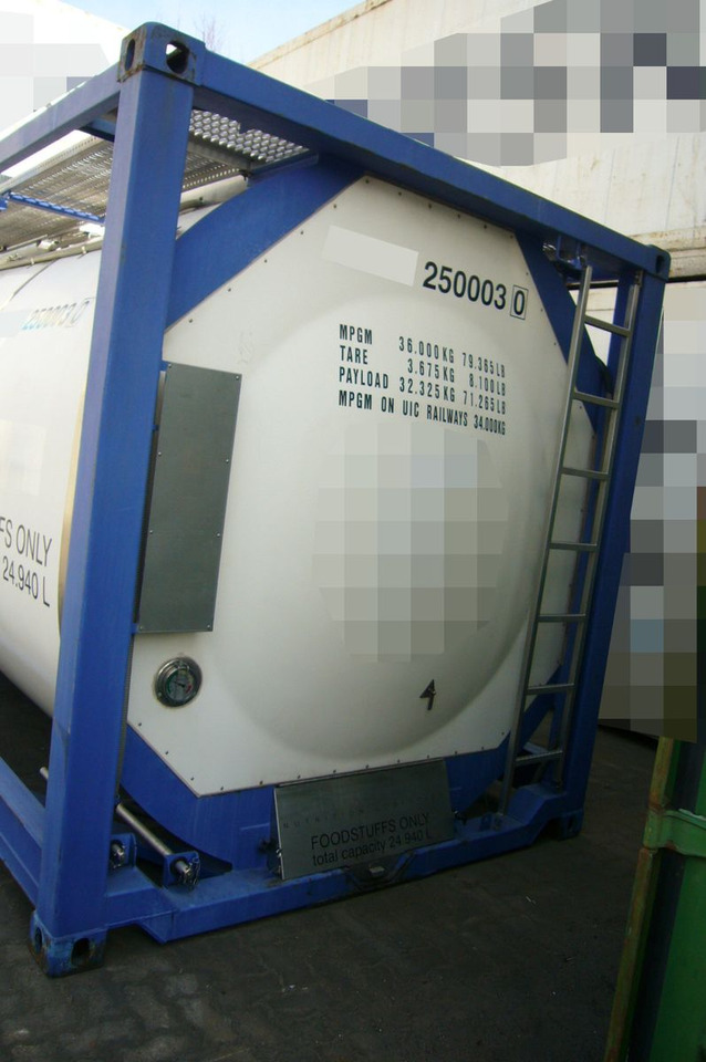 25.000 Lit V4A Foodstuff Fullframe Druckluft - Tartályos félpótkocsi: 2 kép. 25.000 Lit V4A Foodstuff Fullframe Druckluft - Tartályos félpótkocsi: 2 kép.