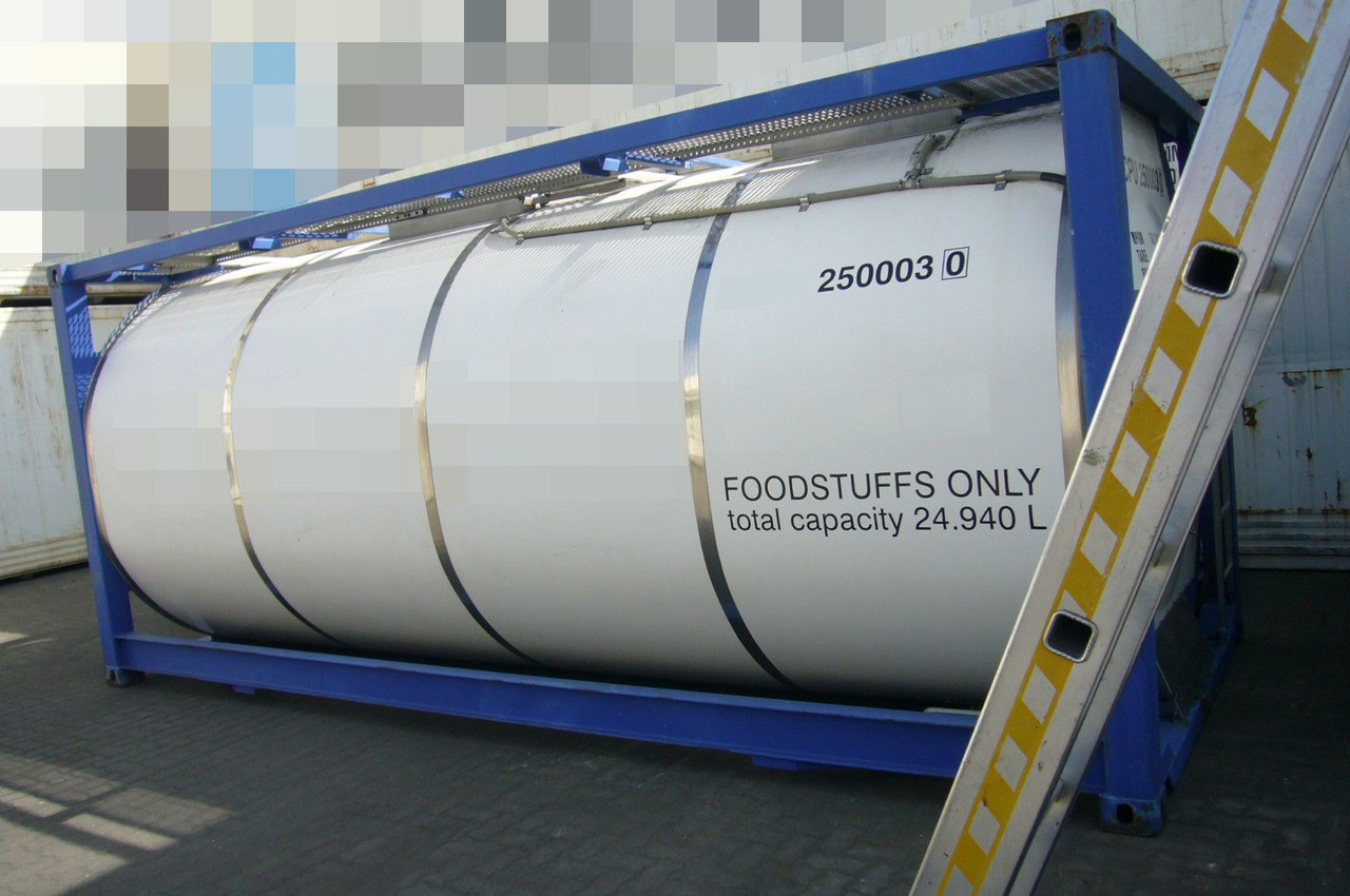 25.000 Lit V4A Foodstuff Fullframe Druckluft - Tartályos félpótkocsi: 1 kép. 25.000 Lit V4A Foodstuff Fullframe Druckluft - Tartályos félpótkocsi: 1 kép.