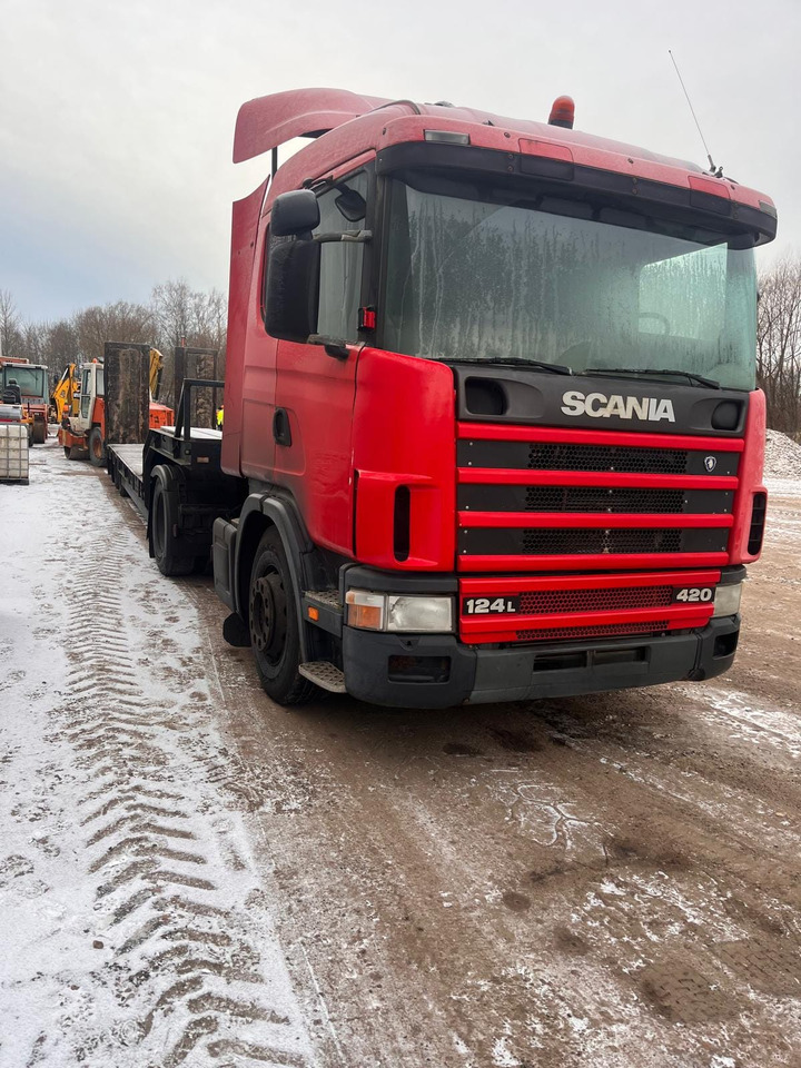 SCANIA R124 - Autószállító teherautó: 1 kép. SCANIA R124 - Autószállító teherautó: 1 kép.