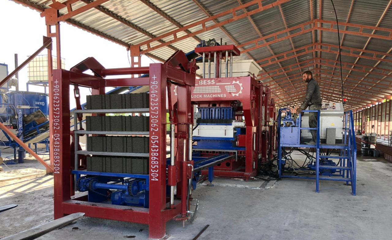 Block Making Machine | PRS-400 Automatic - Betonelem gyártó gép: 4 kép. Block Making Machine | PRS-400 Automatic - Betonelem gyártó gép: 4 kép.