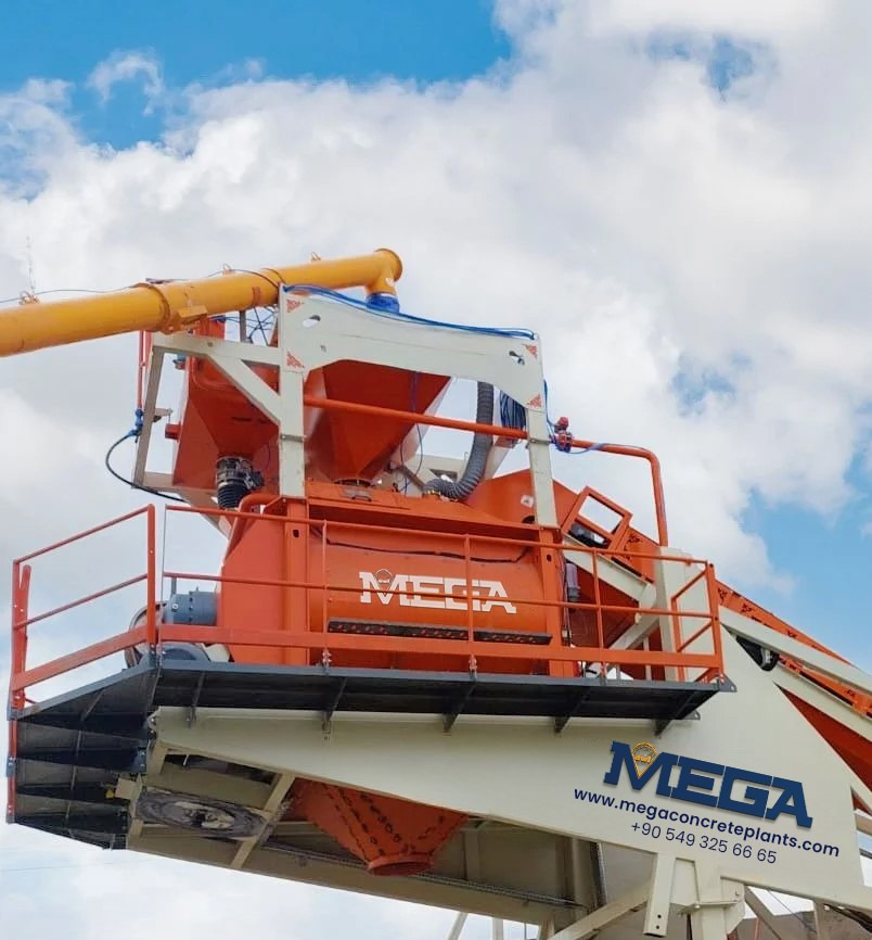 MEGA 120 m³ Mobile Concrete Plants | Promix-120.MB - Betonüzem: 4 kép. MEGA 120 m³ Mobile Concrete Plants | Promix-120.MB - Betonüzem: 4 kép.