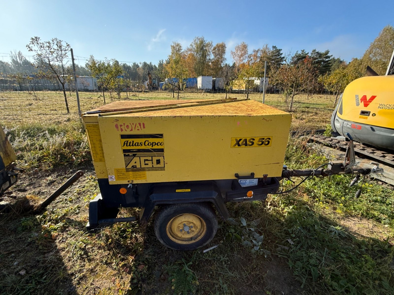 Atlas Copco XAS 56 - Légkompresszor: 2 kép. Atlas Copco XAS 56 - Légkompresszor: 2 kép.