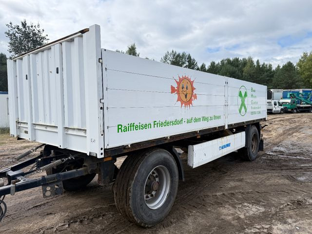 Krone AZ - Platós pótkocsi: 2 kép. Krone AZ - Platós pótkocsi: 2 kép.