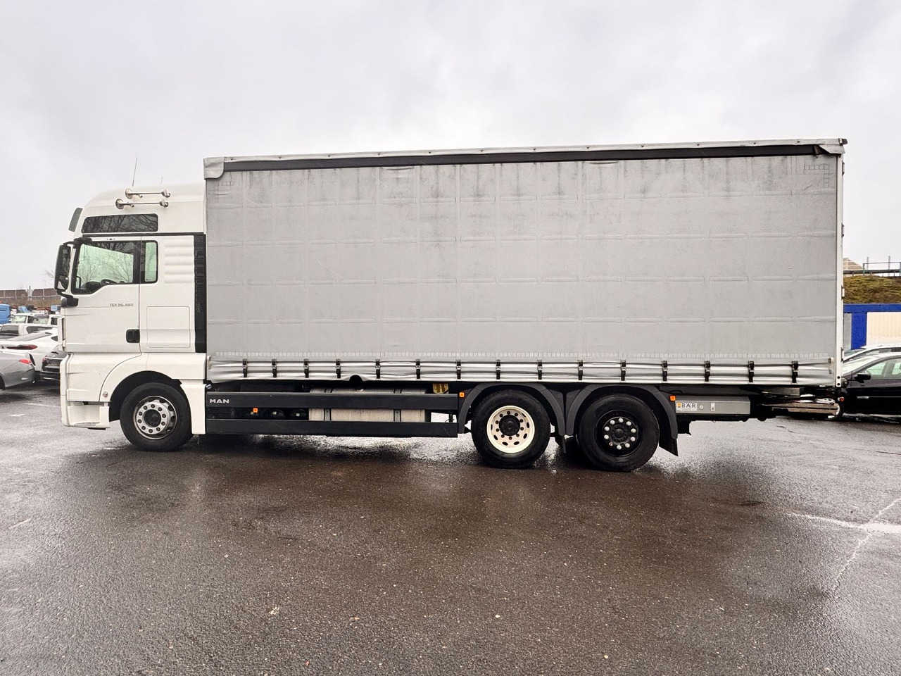 Ponyvás teherautó MAN TGX 26.460 Jumbo: 6 kép.