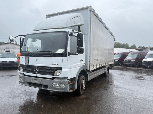 Mercedes-Benz Atego 1222 LbW Klima - Ponyvás teherautó: 3 kép. Mercedes-Benz Atego 1222 LbW Klima - Ponyvás teherautó: 3 kép.