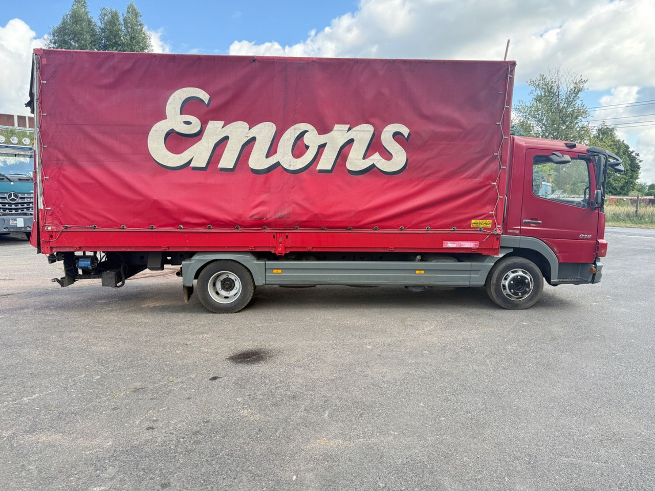 Mercedes-Benz Atego 816 L Lbw Tempomat - Ponyvás teherautó: 5 kép. Mercedes-Benz Atego 816 L Lbw Tempomat - Ponyvás teherautó: 5 kép.