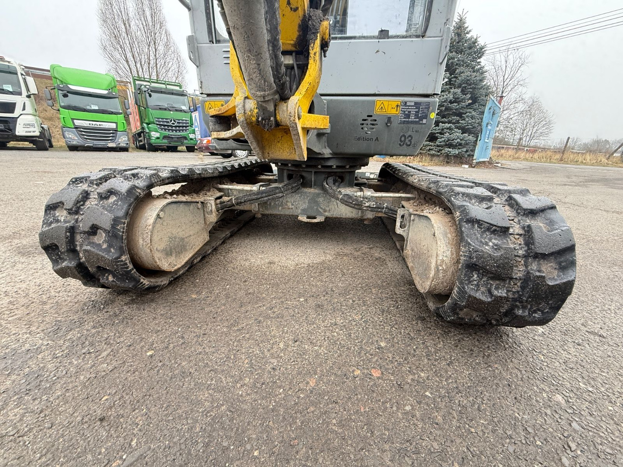 Minikotró Neuson ET 18 2 Grabenlöffel 1 Grabenräumsc. Knikmatik: 14 kép.