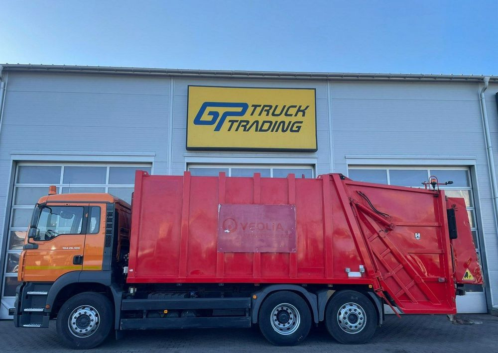 MAN TGA 26.320 - Szemetesautó: 5 kép. MAN TGA 26.320 - Szemetesautó: 5 kép.