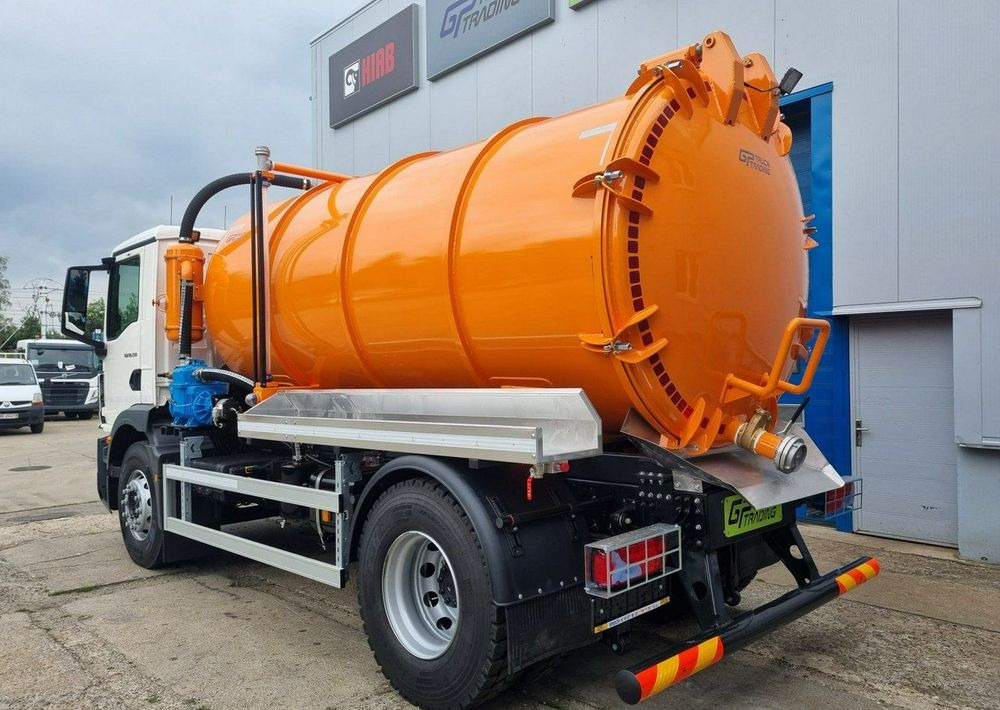 MAN TGM 18.250, zabudowa asenizacyjna Janco/GP Lift - Szemetesautó: 4 kép. MAN TGM 18.250, zabudowa asenizacyjna Janco/GP Lift - Szemetesautó: 4 kép.