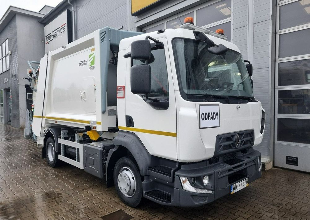 Renault D12 Farid - Szemetesautó: 2 kép. Renault D12 Farid - Szemetesautó: 2 kép.