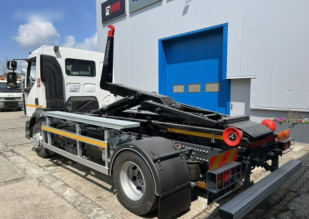 Renault D16, hakowiec Janco/GP Lift - Szemetesautó: 4 kép. Renault D16, hakowiec Janco/GP Lift - Szemetesautó: 4 kép.