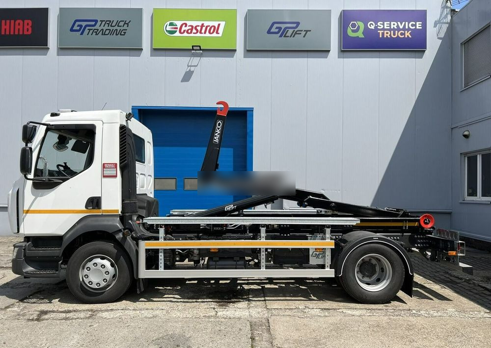 Renault D16, hakowiec Janco/GP Lift - Szemetesautó: 3 kép. Renault D16, hakowiec Janco/GP Lift - Szemetesautó: 3 kép.