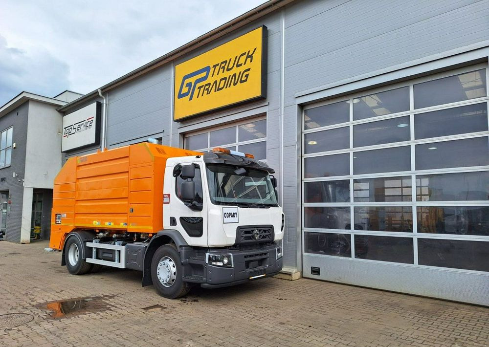 Renault D18 - Szemetesautó: 2 kép. Renault D18 - Szemetesautó: 2 kép.