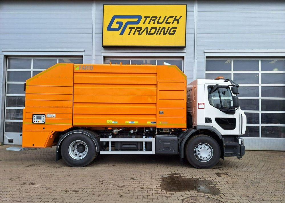 Renault D18 - Szemetesautó: 3 kép. Renault D18 - Szemetesautó: 3 kép.