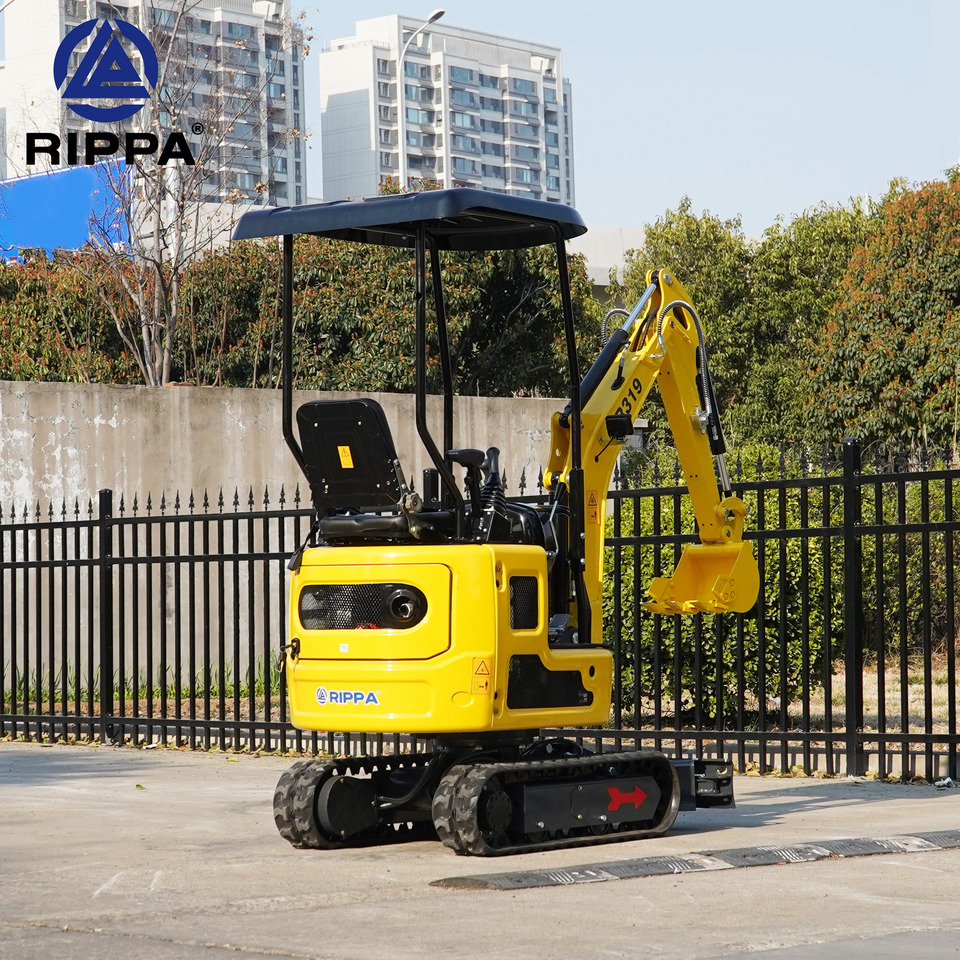 Rippa R319 Pilot Control|Kubota Engine|Euro 5|CE|Telescopic chassis|Lateral swing mini excavator - Minikotró: 5 kép. Rippa R319 Pilot Control|Kubota Engine|Euro 5|CE|Telescopic chassis|Lateral swing mini excavator - Minikotró: 5 kép.