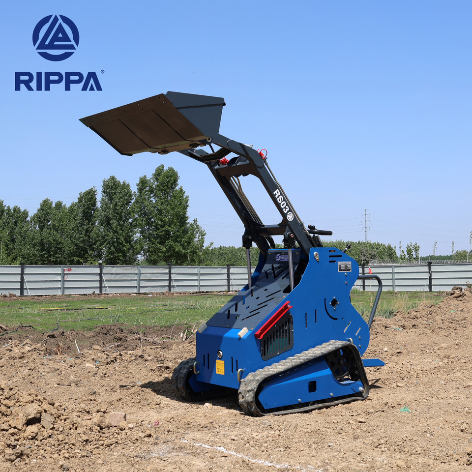 Rippa RS03 skid steer loader B&S engine EPA US & Germany Stock - Mini homlokrakodó: 1 kép. Rippa RS03 skid steer loader B&S engine EPA US & Germany Stock - Mini homlokrakodó: 1 kép.