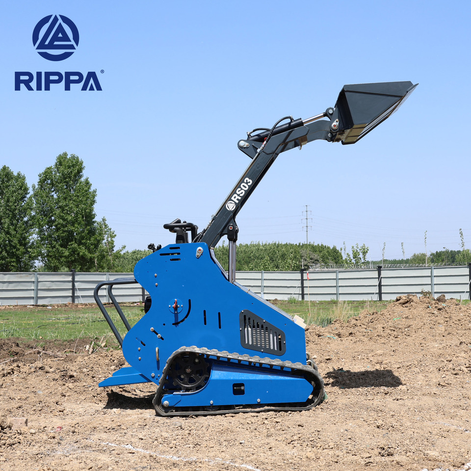 Rippa RS03 skid steer loader B&S engine EPA US & Germany Stock - Mini homlokrakodó: 5 kép. Rippa RS03 skid steer loader B&S engine EPA US & Germany Stock - Mini homlokrakodó: 5 kép.