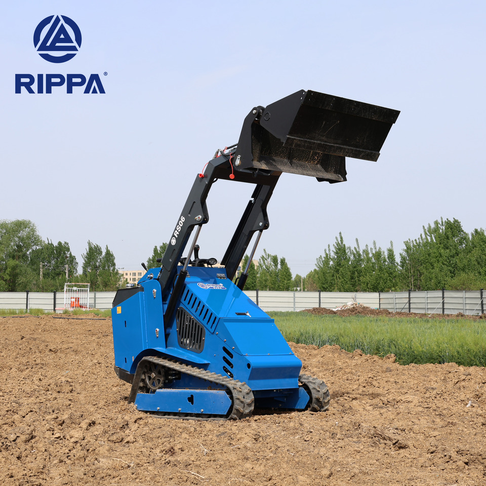 Rippa RS06 skid steer loader Kubota engine EPA dealer more favorable - Mini homlokrakodó: 1 kép. Rippa RS06 skid steer loader Kubota engine EPA dealer more favorable - Mini homlokrakodó: 1 kép.