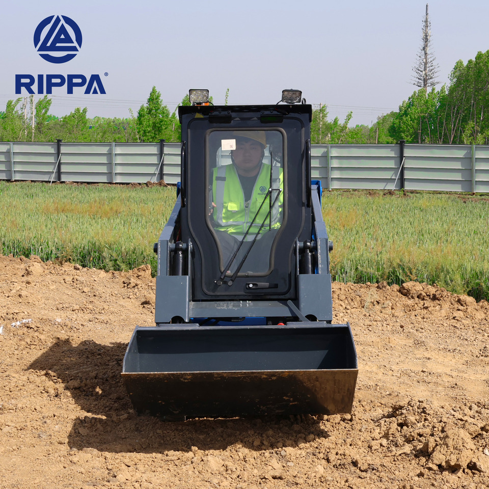 Rippa RS07 skid steer loader Kubota engine EPA dealer more favorable - Mini homlokrakodó: 5 kép. Rippa RS07 skid steer loader Kubota engine EPA dealer more favorable - Mini homlokrakodó: 5 kép.