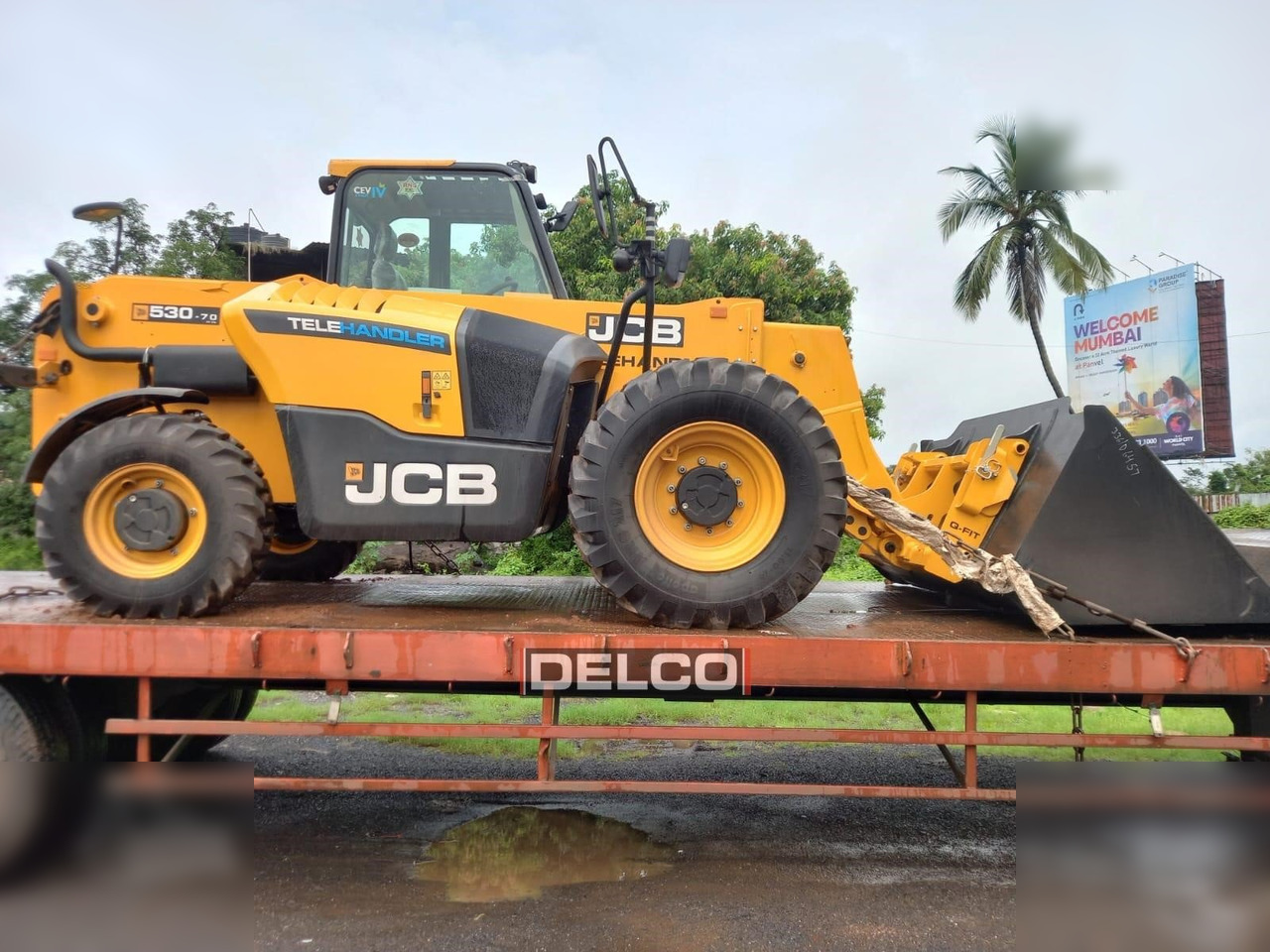 JCB 530-70 - Teleszkópos rakodó: 2 kép. JCB 530-70 - Teleszkópos rakodó: 2 kép.