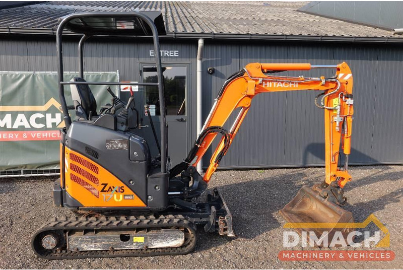 Hitachi ZX 17 CW05 hydraulische snelwissel - Minikotró: 2 kép. Hitachi ZX 17 CW05 hydraulische snelwissel - Minikotró: 2 kép.