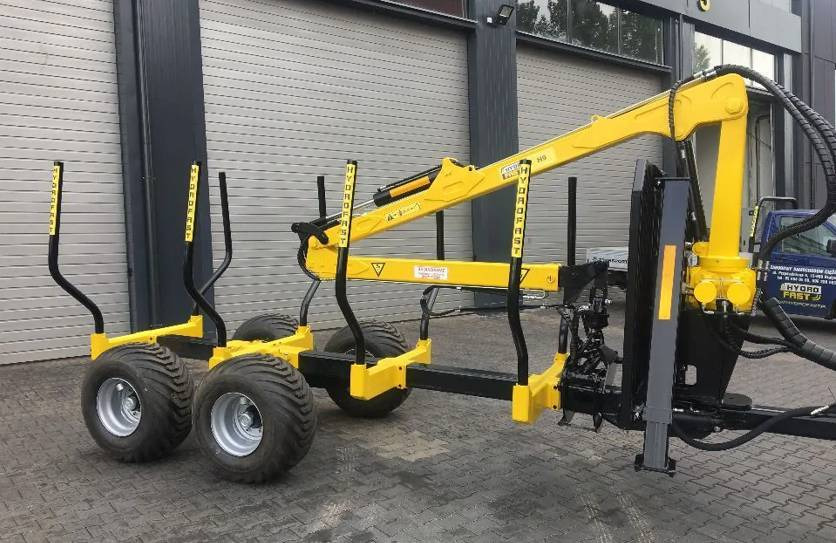 Hydrofast Timber Harvesting Trailer/RÜCKEWAGEN/Przyczepka do zrywki drewna H9 - Erdészeti pótkocsi: 3 kép. Hydrofast Timber Harvesting Trailer/RÜCKEWAGEN/Przyczepka do zrywki drewna H9 - Erdészeti pótkocsi: 3 kép.