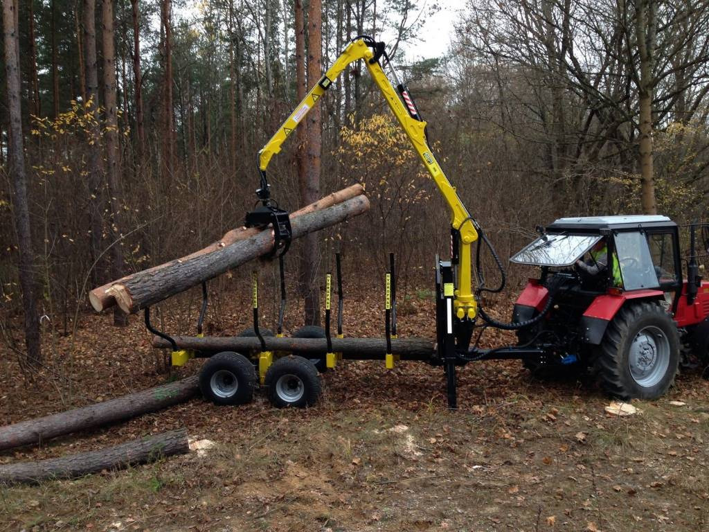Hydrofast Timber Harvesting Trailer/RÜCKEWAGEN/Przyczepka do zrywki drewna H9 - Erdészeti pótkocsi: 4 kép. Hydrofast Timber Harvesting Trailer/RÜCKEWAGEN/Przyczepka do zrywki drewna H9 - Erdészeti pótkocsi: 4 kép.