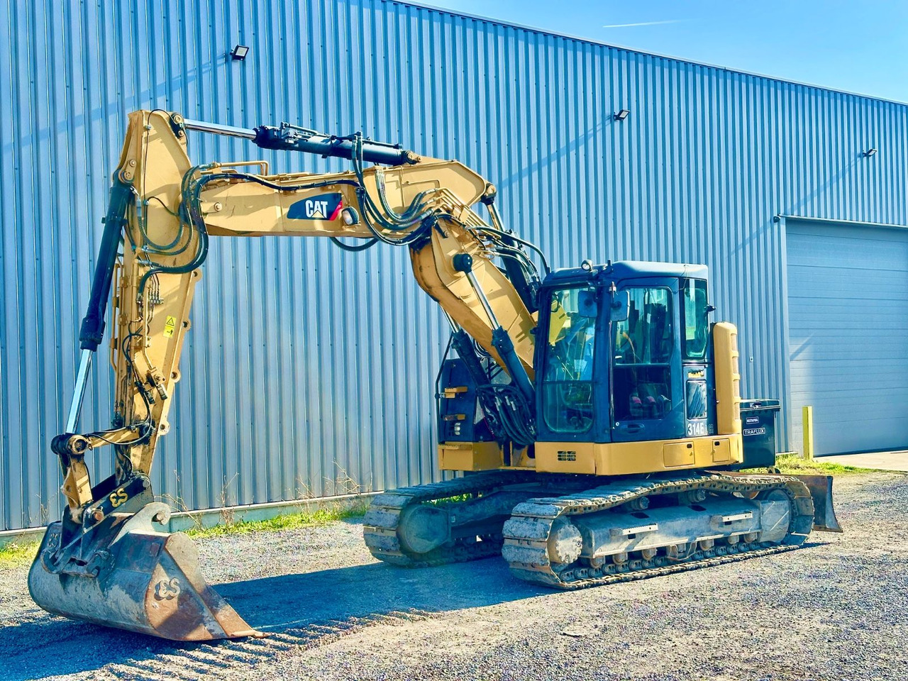 CAT 314EL CR - Lánctalpas kotró: 1 kép. CAT 314EL CR - Lánctalpas kotró: 1 kép.
