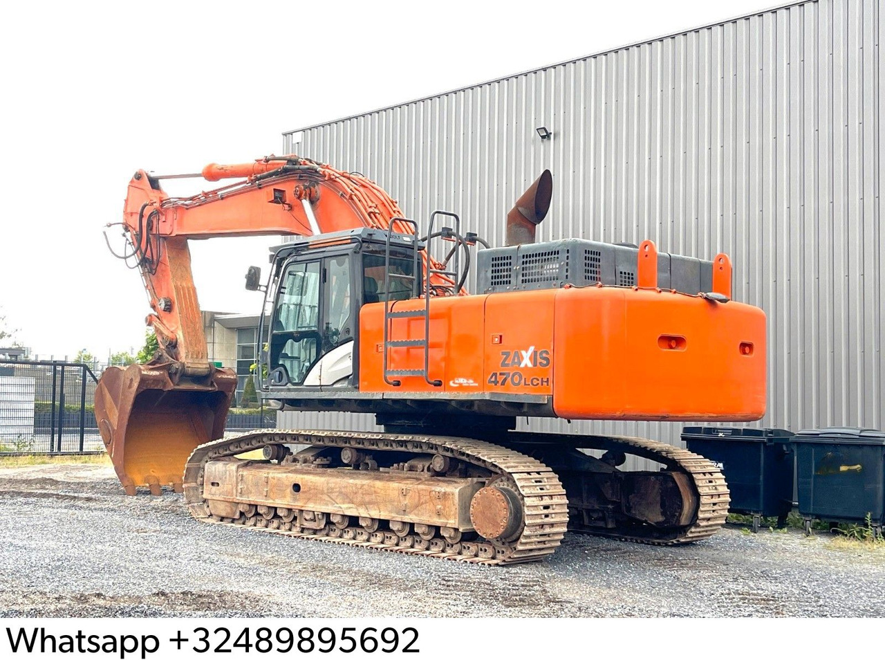 Hitachi ZX470LCH-5B - Lánctalpas kotró: 1 kép. Hitachi ZX470LCH-5B - Lánctalpas kotró: 1 kép.