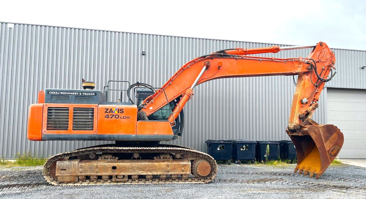 Hitachi ZX470LCH-5B - Lánctalpas kotró: 2 kép. Hitachi ZX470LCH-5B - Lánctalpas kotró: 2 kép.