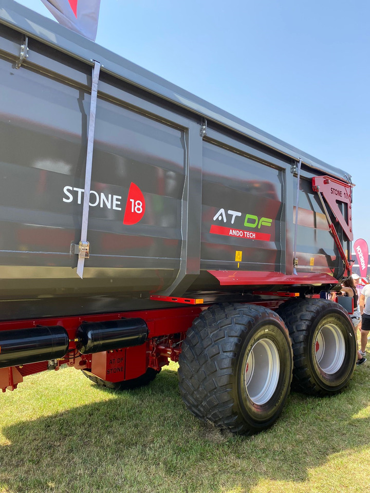 Ando Tech Tandemkipper / Trailer / Remorque / Rimorchio / Монолитный прицеп / Przyczepa skorupowa 16,3 t - Mezőgazdasági billenőpótkocsi: 2 kép. Ando Tech Tandemkipper / Trailer / Remorque / Rimorchio / Монолитный прицеп / Przyczepa skorupowa 16,3 t - Mezőgazdasági billenőpótkocsi: 2 kép.