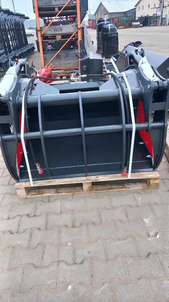 METAL-TECHNIK Krokodilschaufel / Manure grab / Grappin à fumier Weidemann 1,2 m - Kanál - Teherautó: 1 kép. METAL-TECHNIK Krokodilschaufel / Manure grab / Grappin à fumier Weidemann 1,2 m - Kanál - Teherautó: 1 kép.