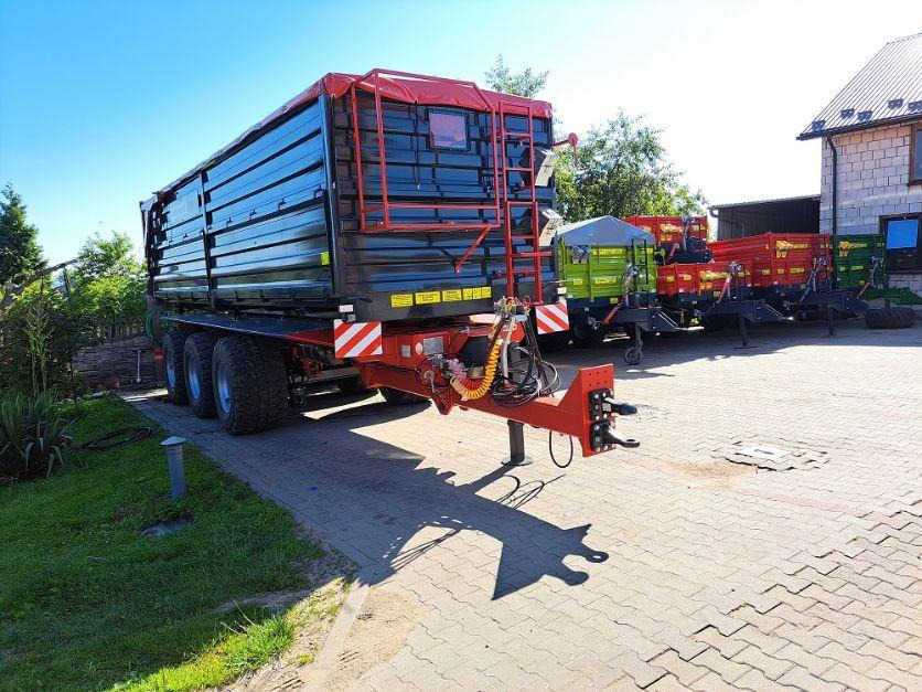 Techmont Anhänger / Trailer / Remorque / Rimorchio / Прицеп / Przyczepa tridem PTW 21 t - Mezőgazdasági billenőpótkocsi: 5 kép. Techmont Anhänger / Trailer / Remorque / Rimorchio / Прицеп / Przyczepa tridem PTW 21 t - Mezőgazdasági billenőpótkocsi: 5 kép.