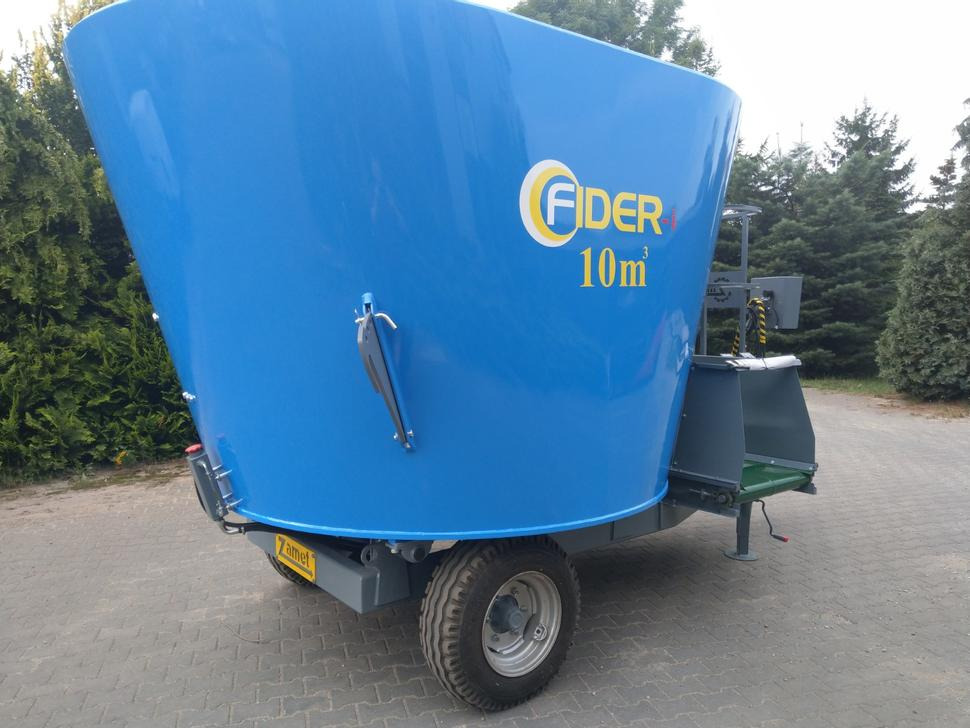 Új Etetőkocsi ZAMET Futtermischwagen / Feed mixer / Melangeuse / Carro miscelatore / Vagoneta de alimentación / Кормораздатчик / Wóz paszowy 7-12 m3: 7 kép.