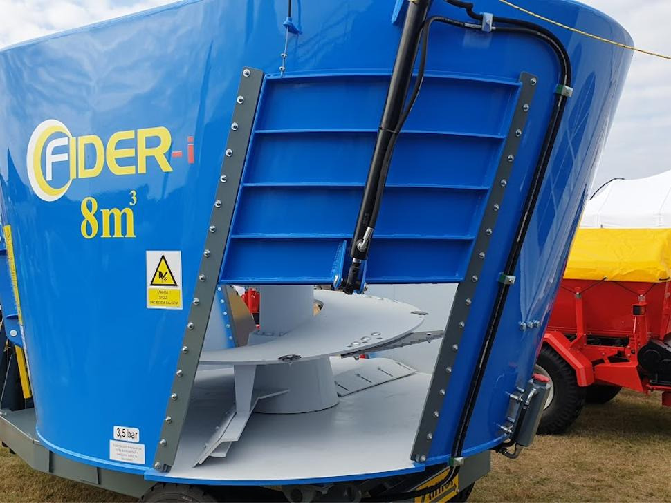 Új Etetőkocsi ZAMET Futtermischwagen / Feed mixer / Melangeuse / Carro miscelatore / Vagoneta de alimentación / Кормораздатчик / Wóz paszowy 7-12 m3: 15 kép.