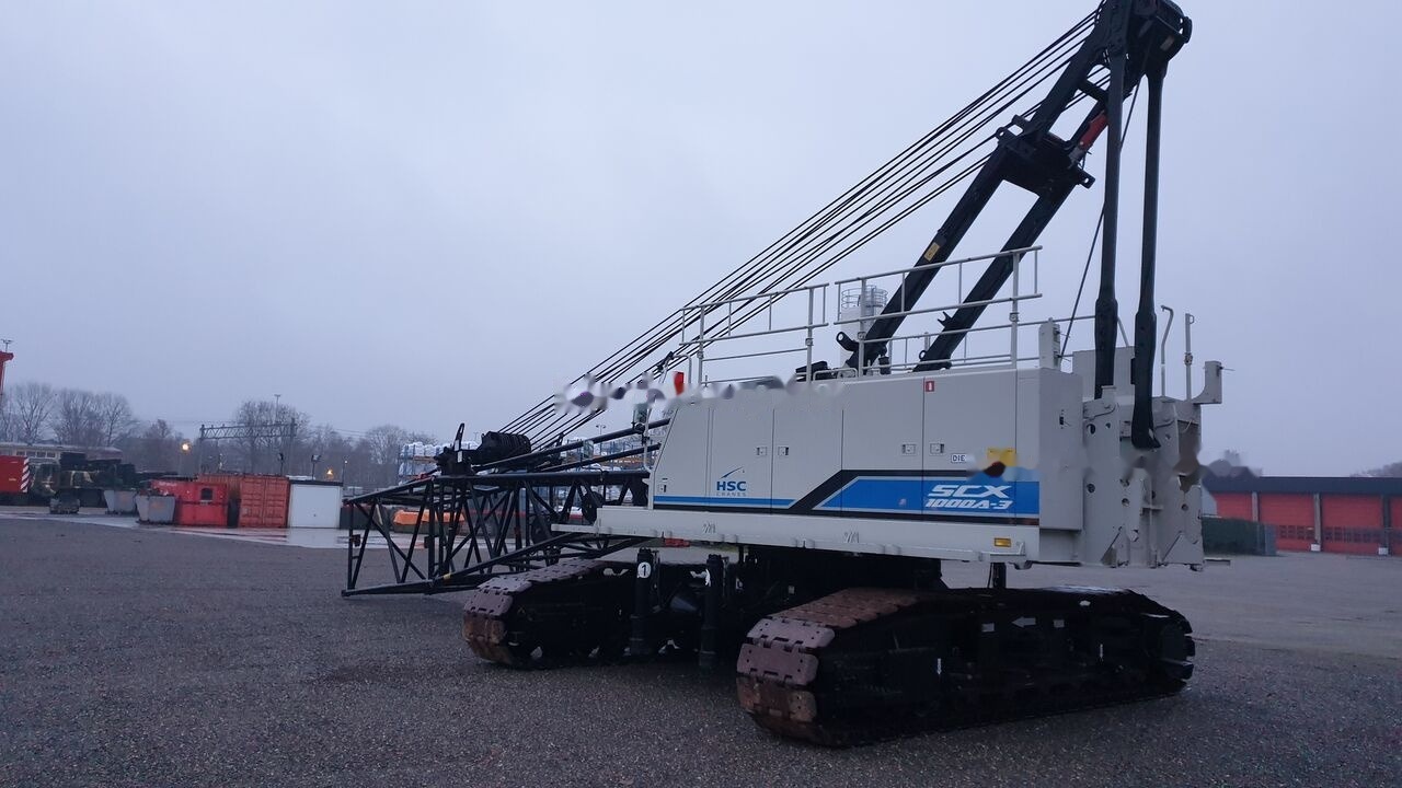 Hitachi-Sumitomo SCX 1000A-3 - Lánctalpas daru: 4 kép. Hitachi-Sumitomo SCX 1000A-3 - Lánctalpas daru: 4 kép.