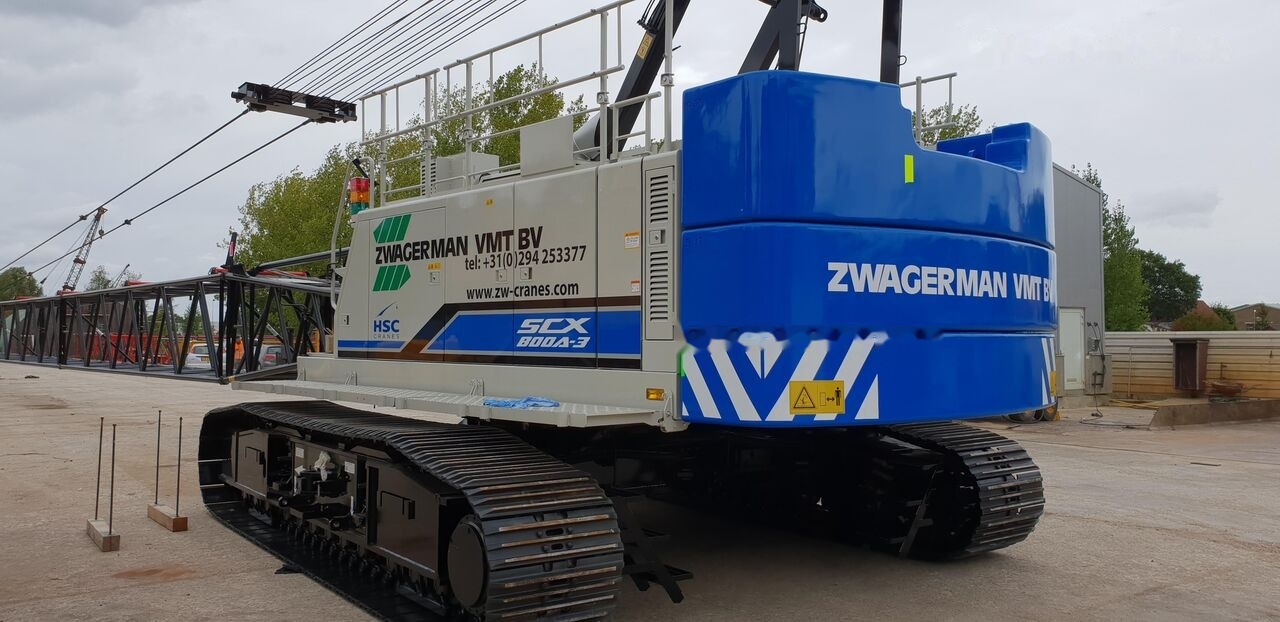Hitachi-Sumitomo SCX 800A-3 - Lánctalpas daru: 2 kép. Hitachi-Sumitomo SCX 800A-3 - Lánctalpas daru: 2 kép.